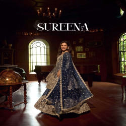 Premium Georgette Heavy Embroidered Skirt Set with Dupatta