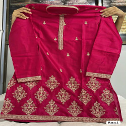 Regal Royal Silk Embroidered Kurta Pyjama Set for Men