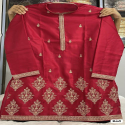 Regal Royal Silk Embroidered Kurta Pyjama Set for Men