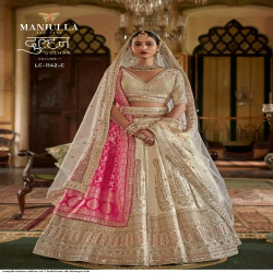 Royal Bridal Tone Silk Lehenga Set with Double Dupatta