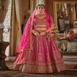 Royal Heritage Bridal Lehenga Set with Double Dupatta