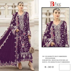 Heavy Embroidered Pakistani Suit Set with Handwork